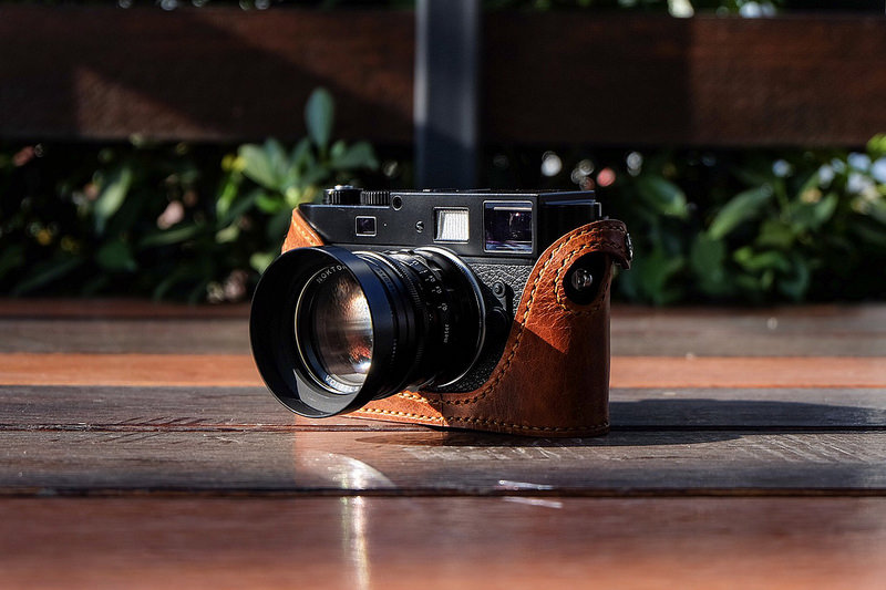Leica M8 M9 M9P - Kenji Leather - Leica M camera case - KenjiLeather